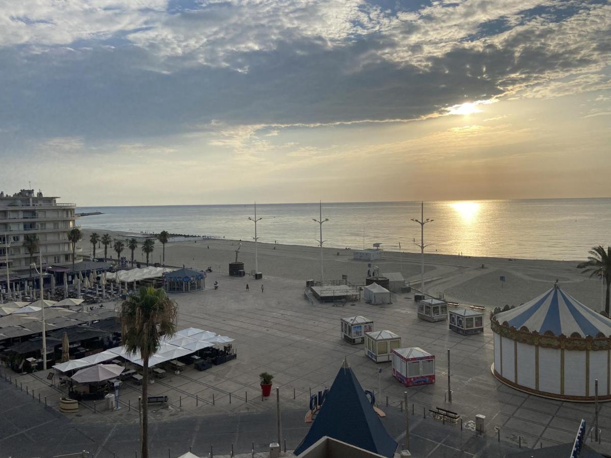 T2 Vue Mer Canet Plage - Le Petit Paradis Esterno foto