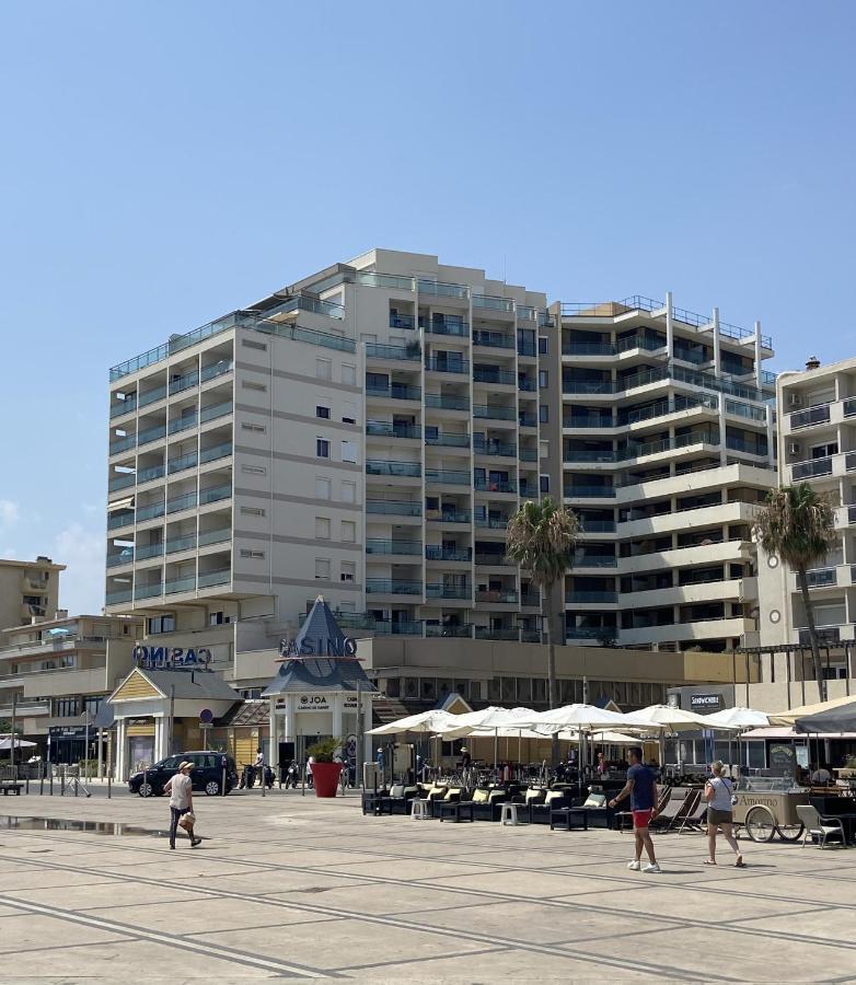 T2 Vue Mer Canet Plage - Le Petit Paradis Esterno foto