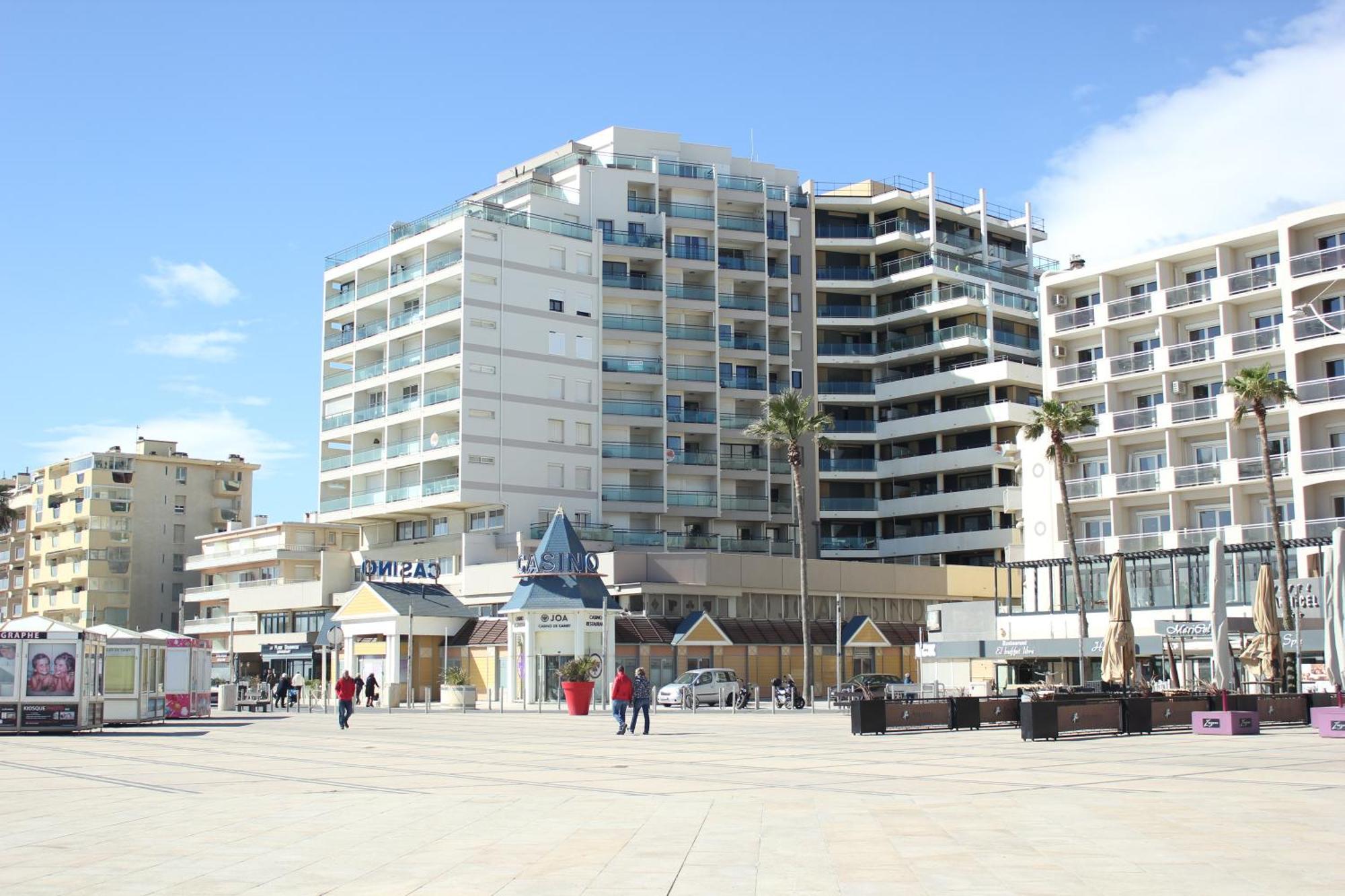 T2 Vue Mer Canet Plage - Le Petit Paradis Esterno foto